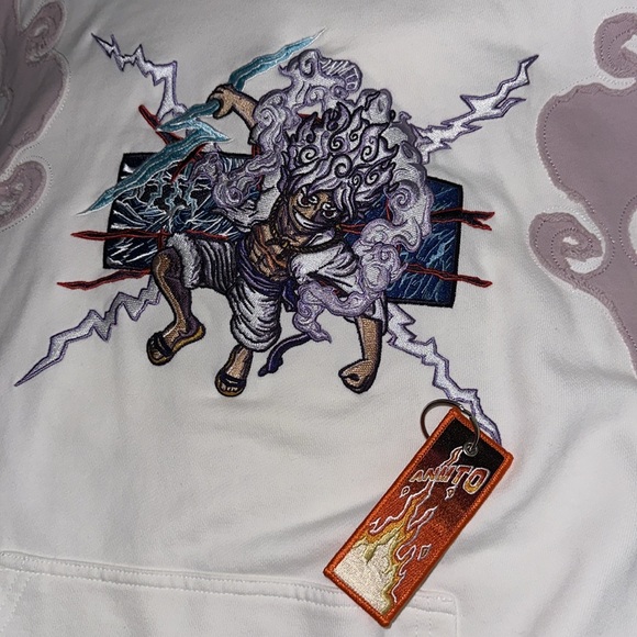 ONE PIECE GEAR 5 LUFFY Embroidery hoodie. - Picture 4 of 6